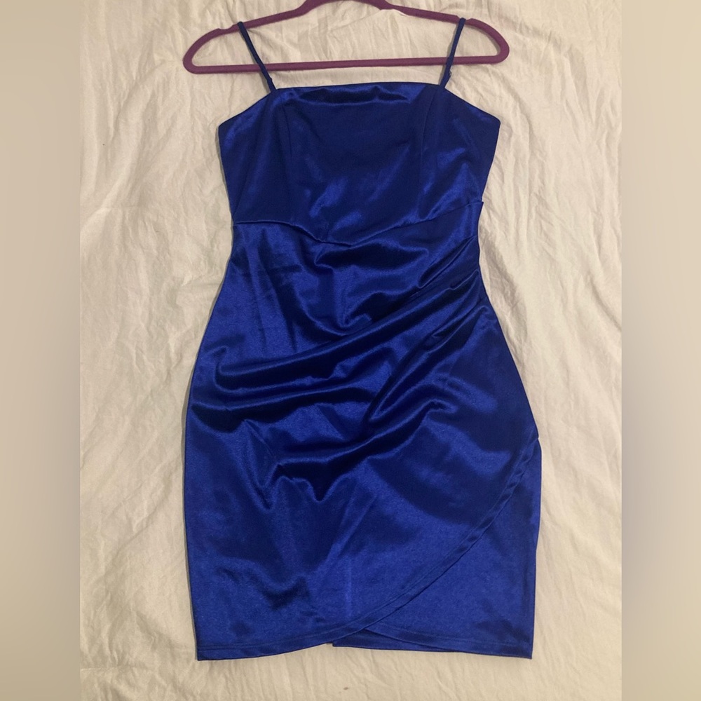 Honey and Rosie Royal Blue Mini Dress